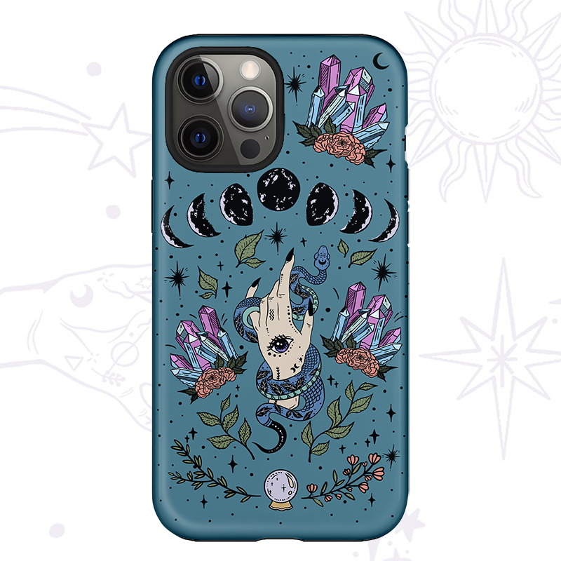 Purplehecate Reach For The Moon Phone Case