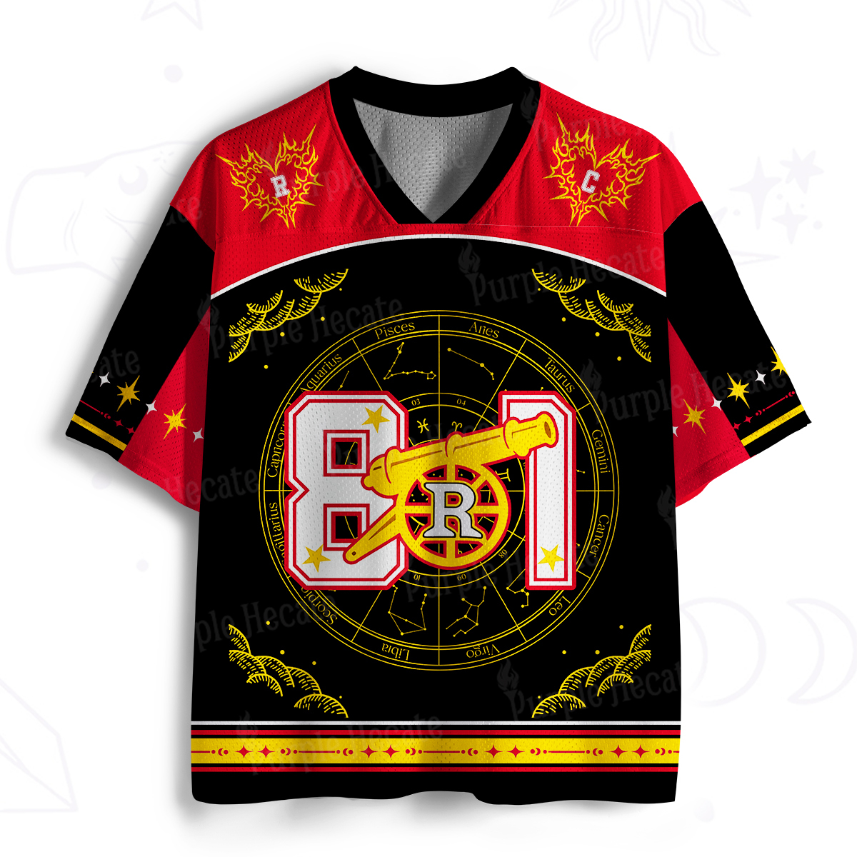 Purplehecate Heated Rivalry Mesh Jersey