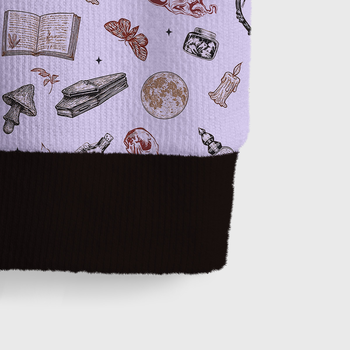 Purplehecate Witchcraft Study Ugly Sweater Vest