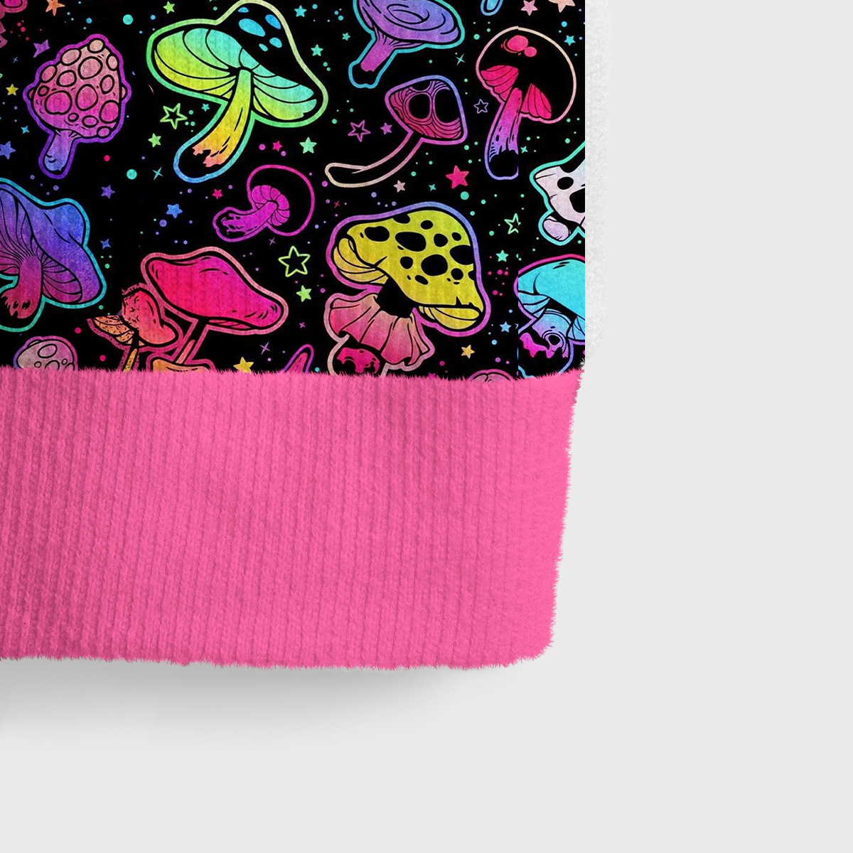 Purplehecate Psychedelic Mushroom Rave Ugly Sweater Vest