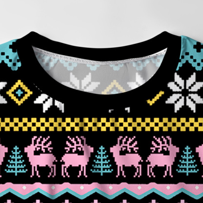 Purplehecate Dead Inside But Jolly AF Christmas Pajamas