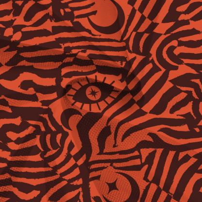 Purplehecate Runic Shadows Mesh Cover Up Dress