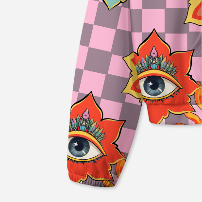 Purplehecate Awakening Flame All-Over Print Hoodie