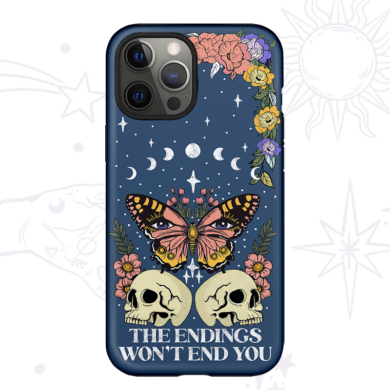 Purplehecate The Endings Won't End You Phone Case