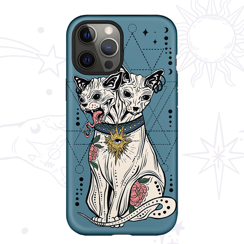 Purplehecate The Cat Goddess Bastet Phone Case