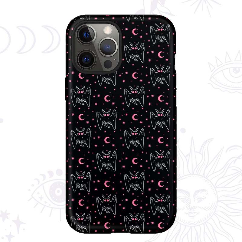 Purplehecate Witchy Mothman Night Phone Case