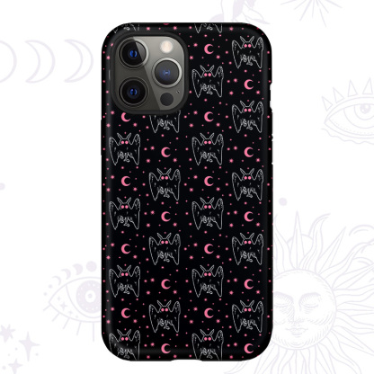 Purplehecate Witchy Mothman Night Phone Case
