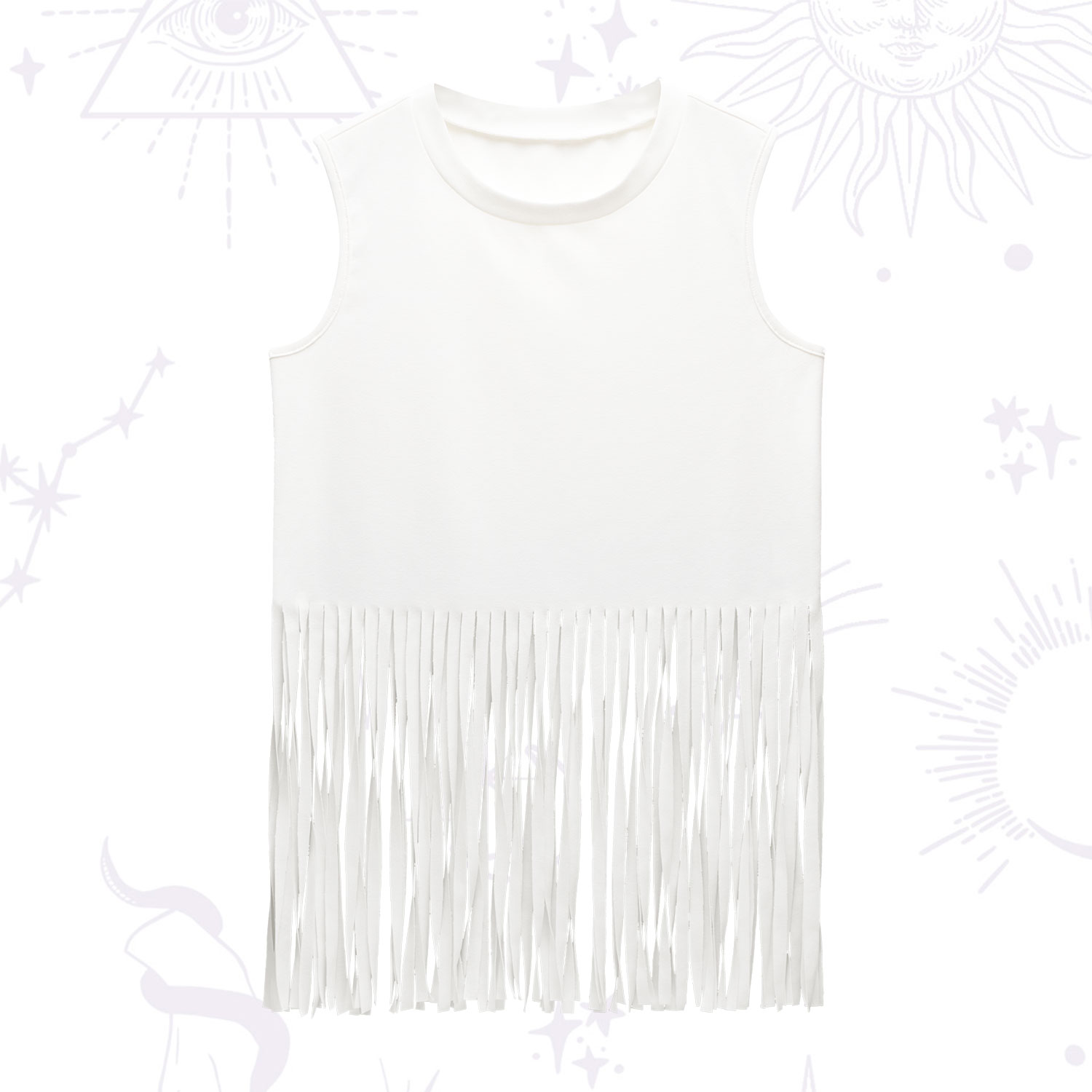 Purplehecate Fringe Tank Top