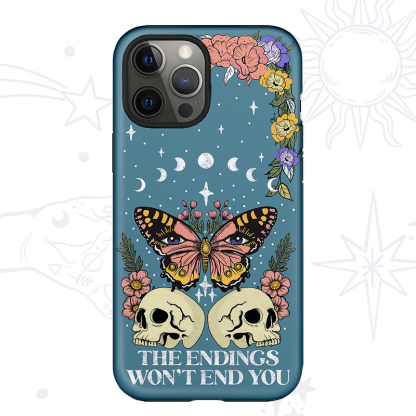 Purplehecate The Endings Won't End You Phone Case