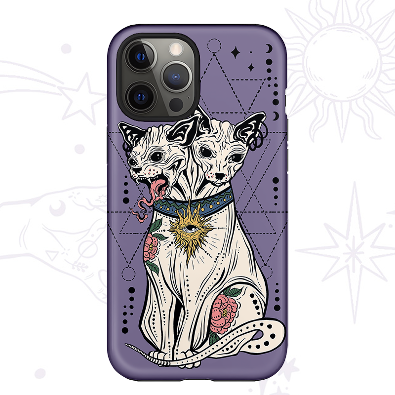 Purplehecate The Cat Goddess Bastet Phone Case