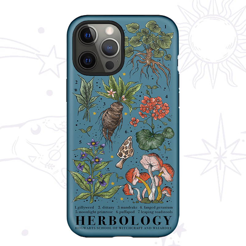 Purplehecate Herbology Plants Phone Case