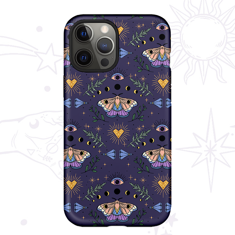 [Copy]Purplehecate Phases of the Moon Bee Phone Case