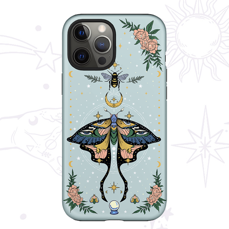 Purplehecate Mystical Moth Phone Case