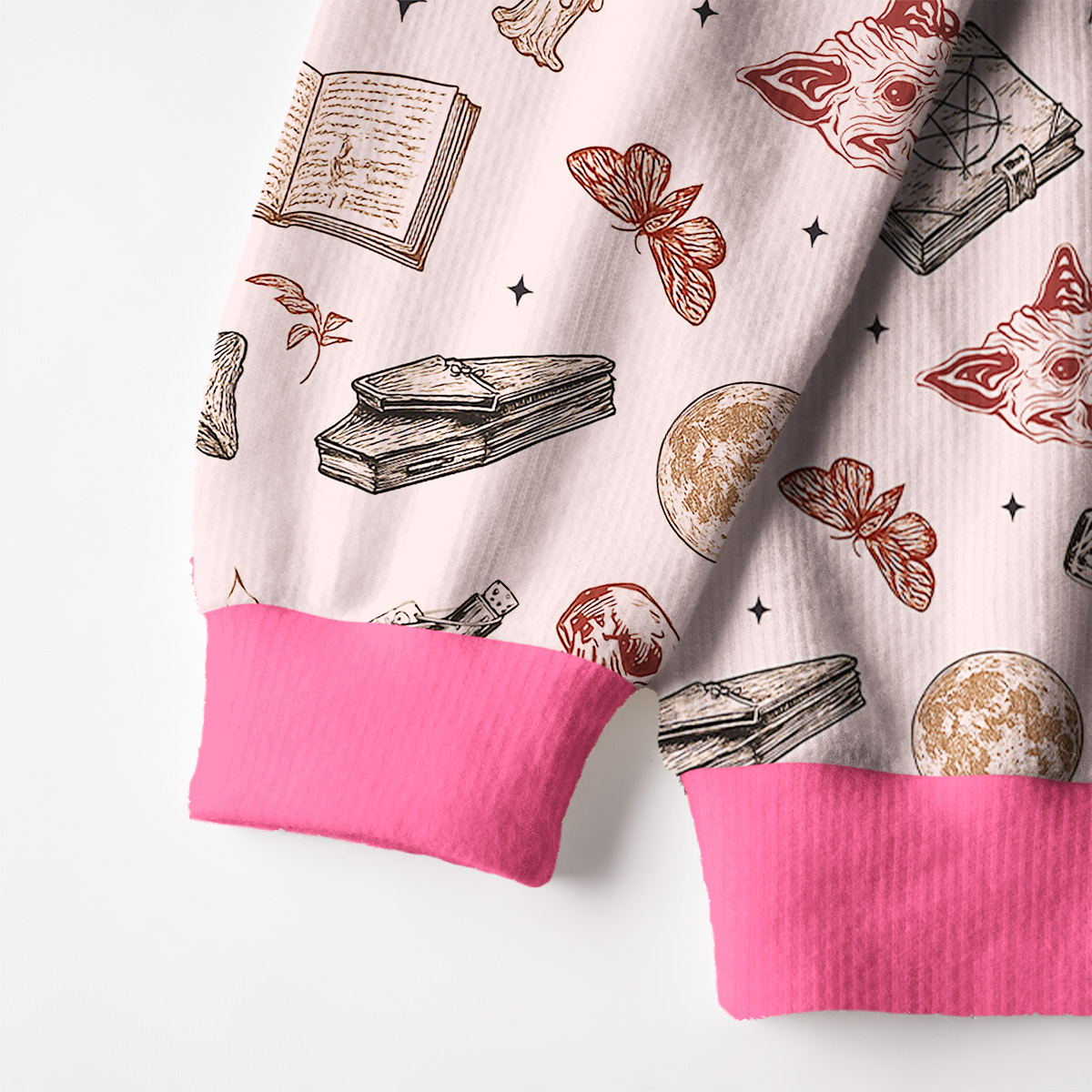 Purplehecate Witchcraft Study Fuzzy Ugly Christmas Sweatshirt