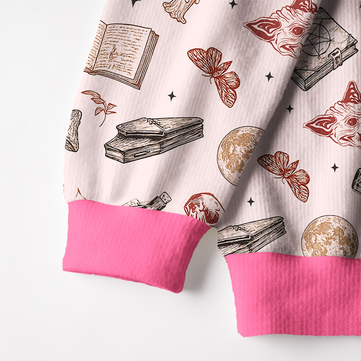 Purplehecate Witchcraft Study Fuzzy Ugly Christmas Sweatshirt