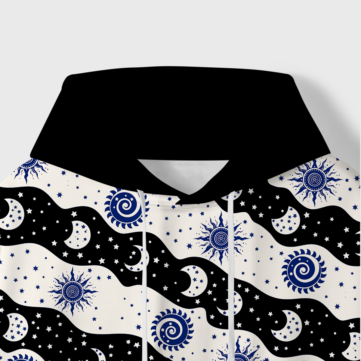 Purplehecate Starry Tides All-Over Print Hoodie