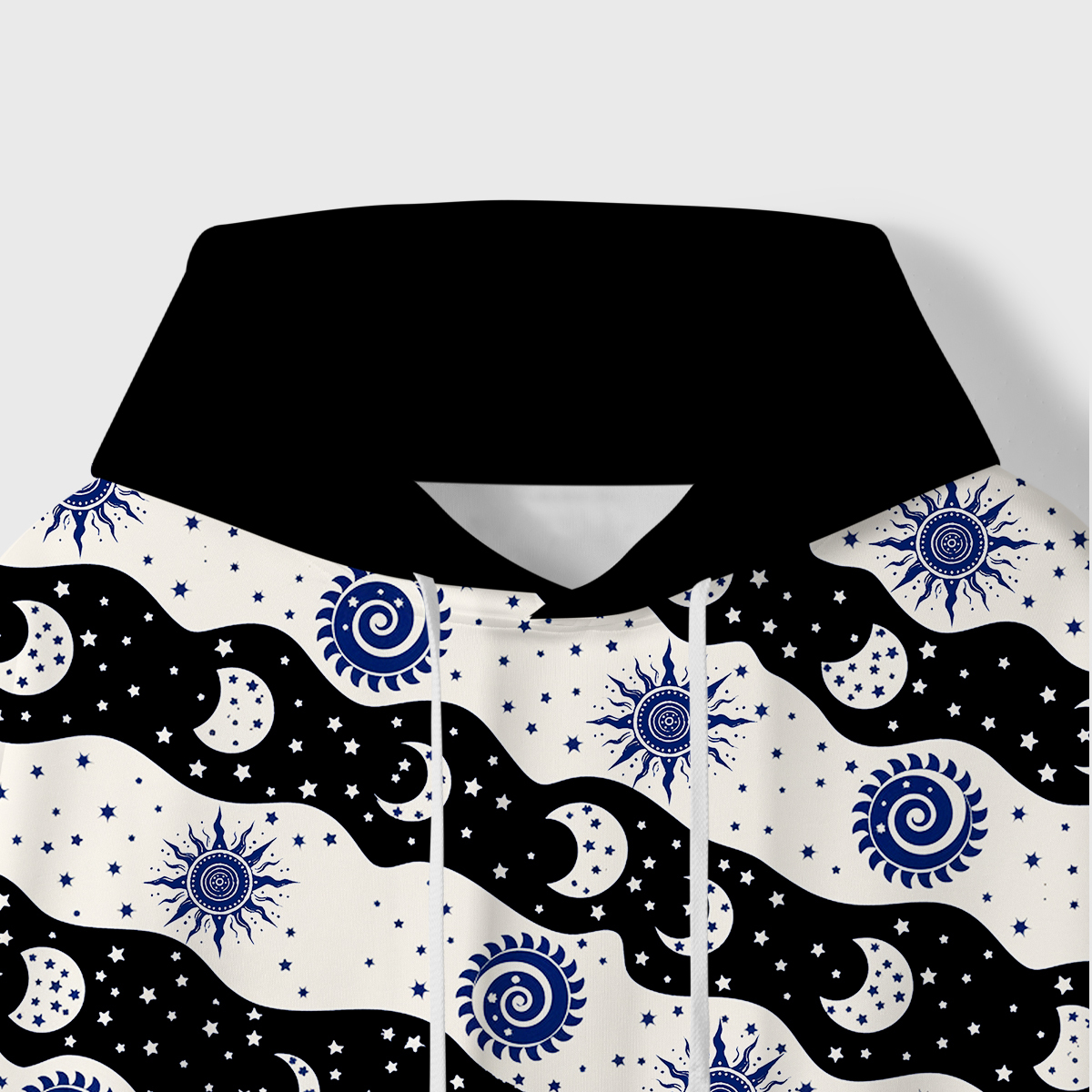 Purplehecate Starry Tides All-Over Print Hoodie