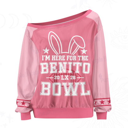 Purplehecate I’m Here for the Main Event Off The Shoulder Graphic Jersey