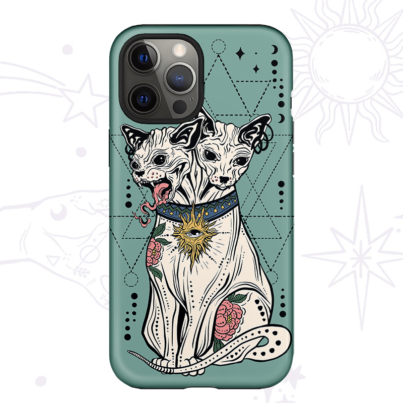 Purplehecate The Cat Goddess Bastet Phone Case