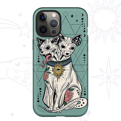 Purplehecate The Cat Goddess Bastet Phone Case