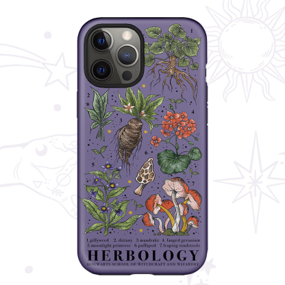 Purplehecate Herbology Plants Phone Case