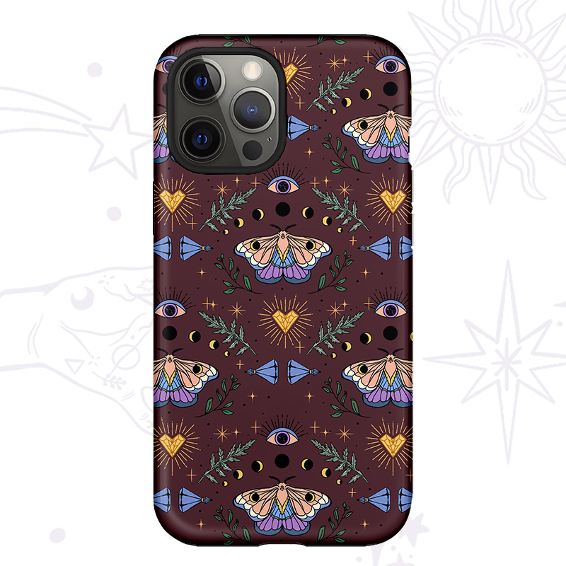 [Copy]Purplehecate Phases of the Moon Bee Phone Case