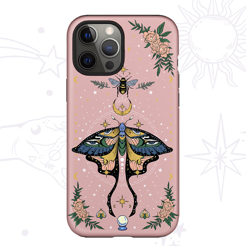 Purplehecate Mystical Moth Phone Case