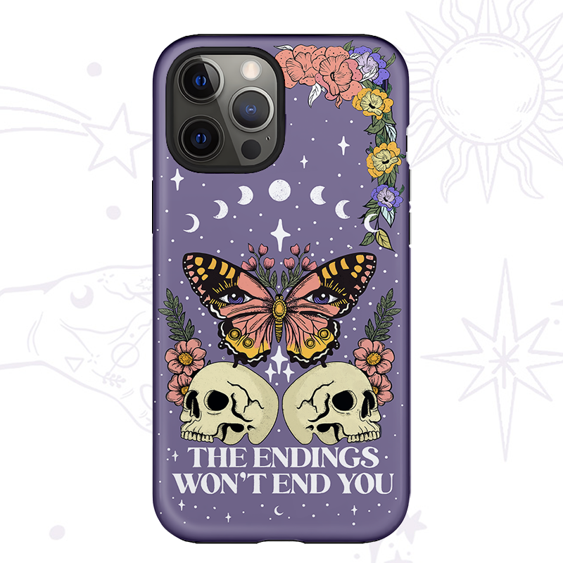 Purplehecate The Endings Won't End You Phone Case