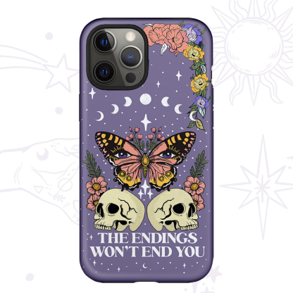 Purplehecate The Endings Won't End You Phone Case