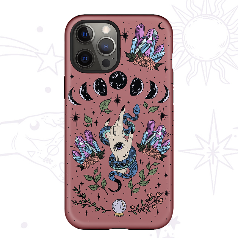 Purplehecate Reach For The Moon Phone Case