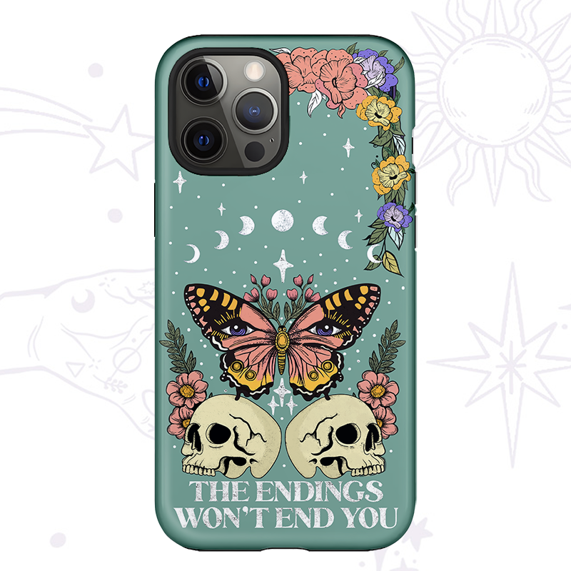 Purplehecate The Endings Won't End You Phone Case