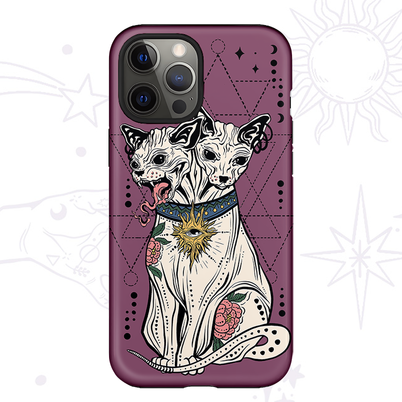 Purplehecate The Cat Goddess Bastet Phone Case