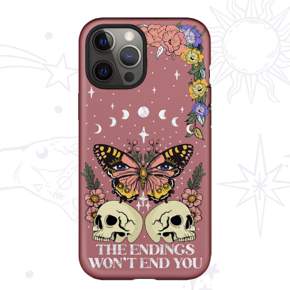 Purplehecate The Endings Won't End You Phone Case