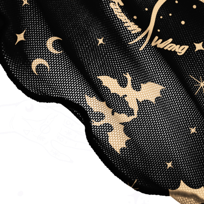 Purplehecate Fantasy Dragon Allover Mesh Cover Up Dress