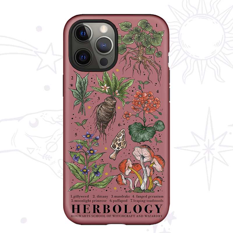 Purplehecate Herbology Plants Phone Case