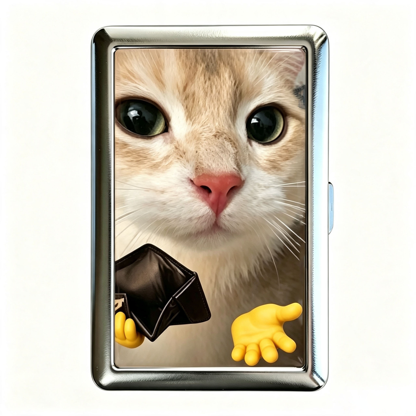 Purplehecate No Money Just Meow Cigarette Case
