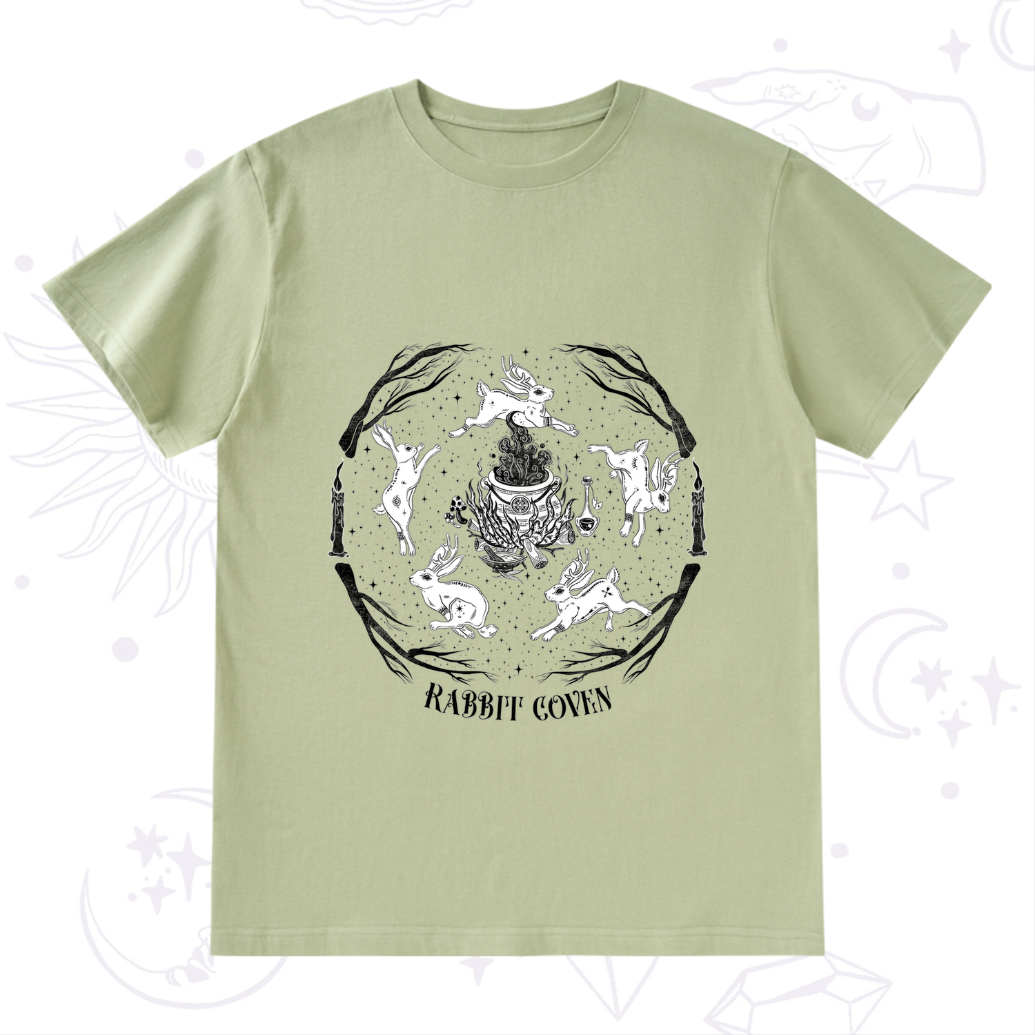 Purplehecate Rabbit Coven T-Shirt