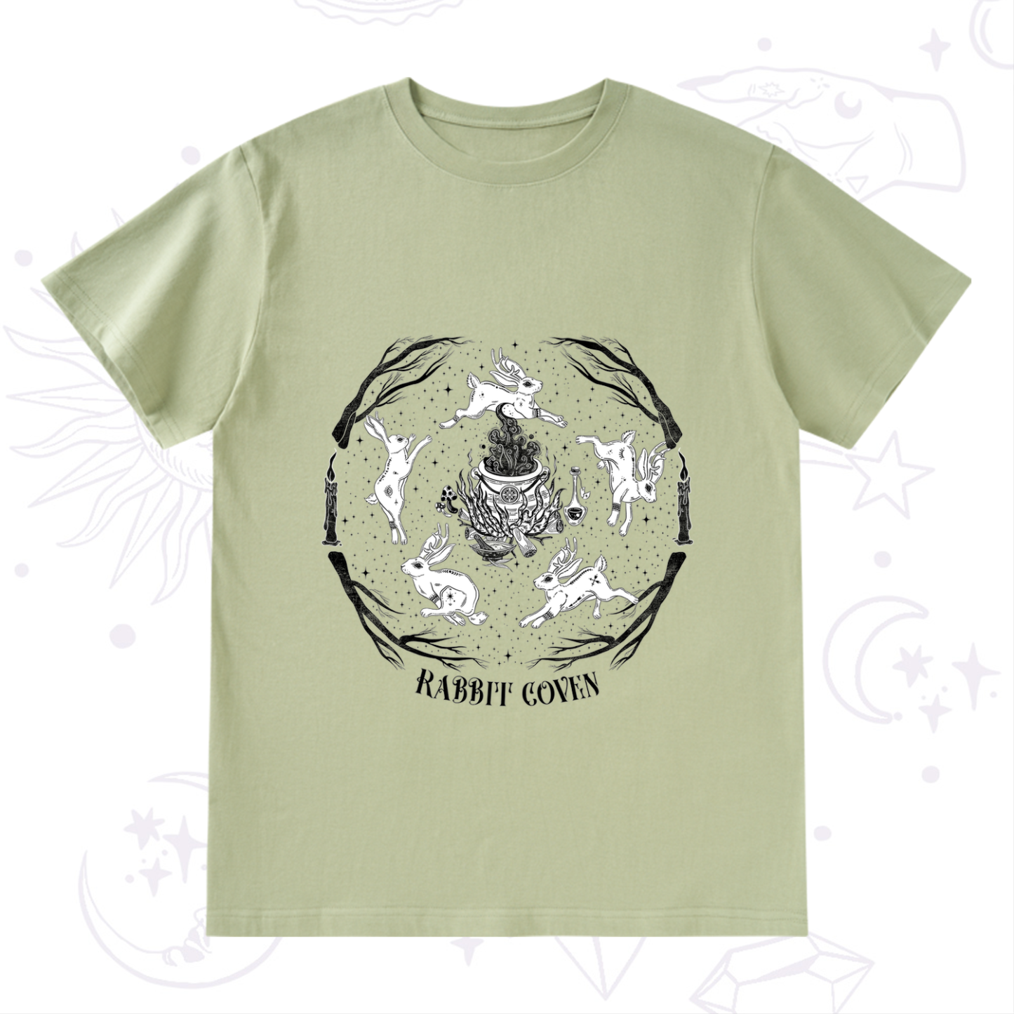 Purplehecate Rabbit Coven T-Shirt