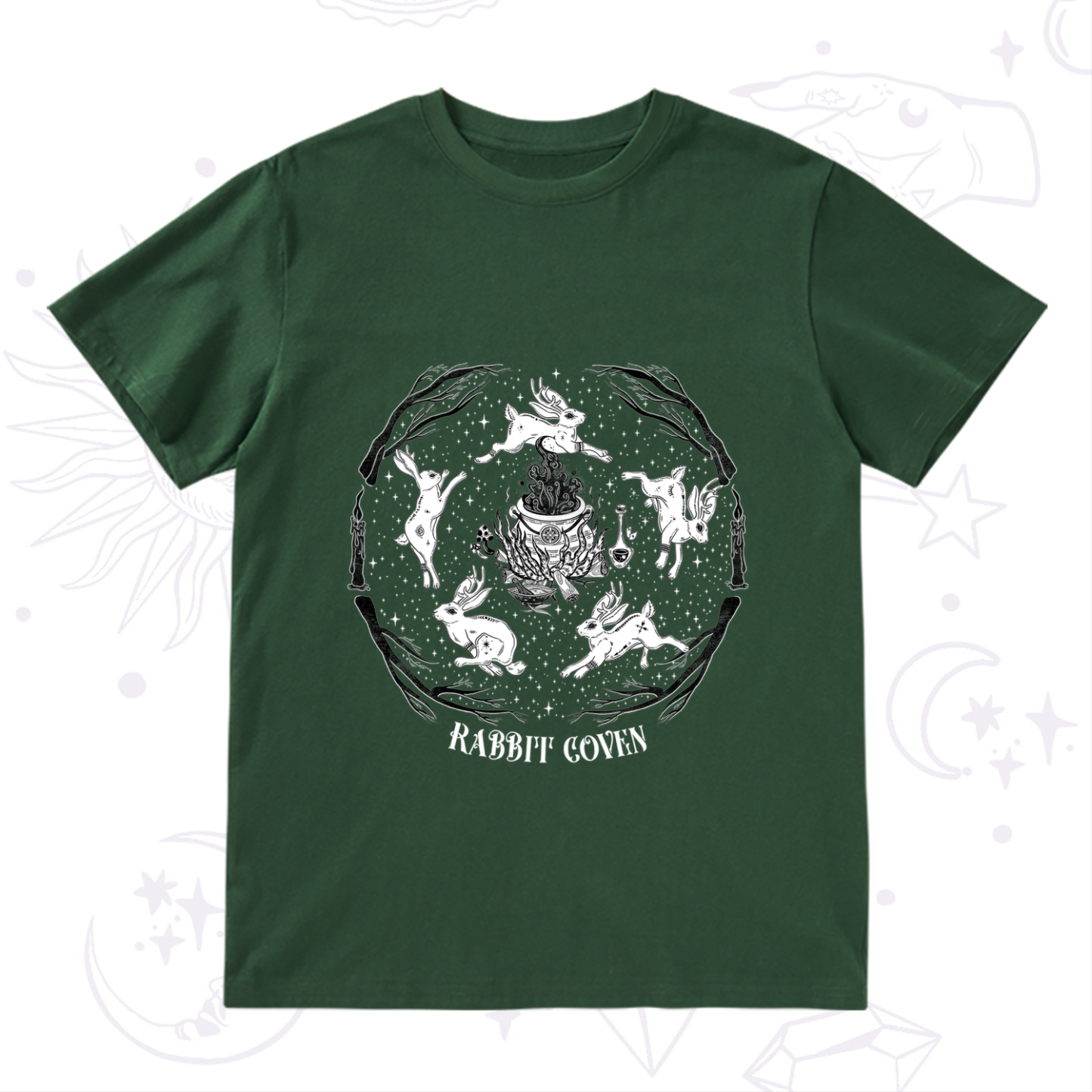 Purplehecate Rabbit Coven T-Shirt