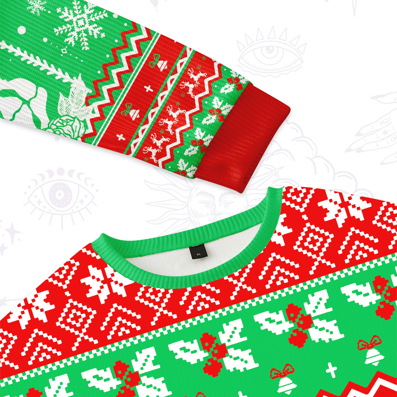 Purplehecate The Zero Of Fucks Tarot Ugly Christmas Sweater