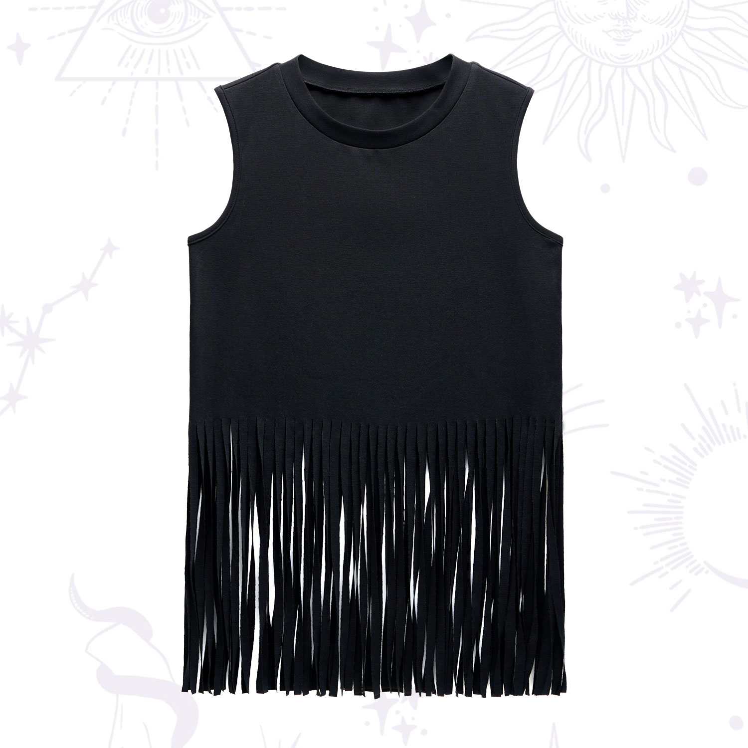 Purplehecate Fringe Tank Top