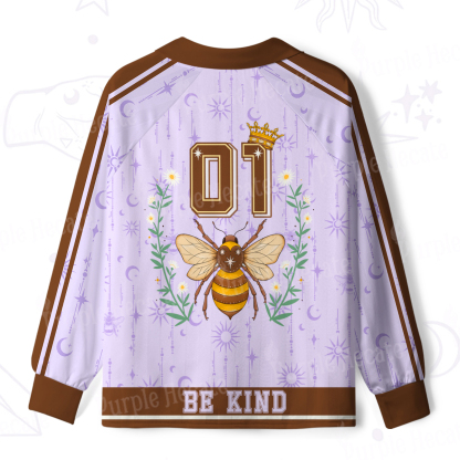 Purplehecate Bee Kingdom Be Kind Long Sleeve Jersey Shirt
