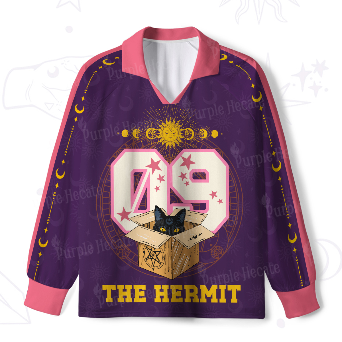 Purplehecate The Hermit The Recluse in the Box Long Sleeve Jersey Shirt