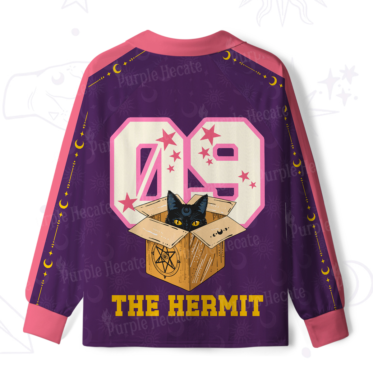Purplehecate The Hermit The Recluse in the Box Long Sleeve Jersey Shirt