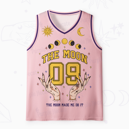 Purplehecate The Moon Made Me Do It Mesh Jersey Tank Top