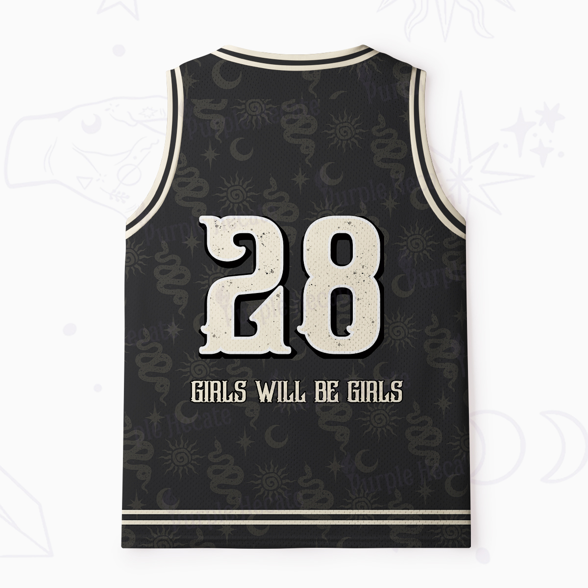 Purplehecate Girls Will Be Girls Mesh Jersey Tank Top