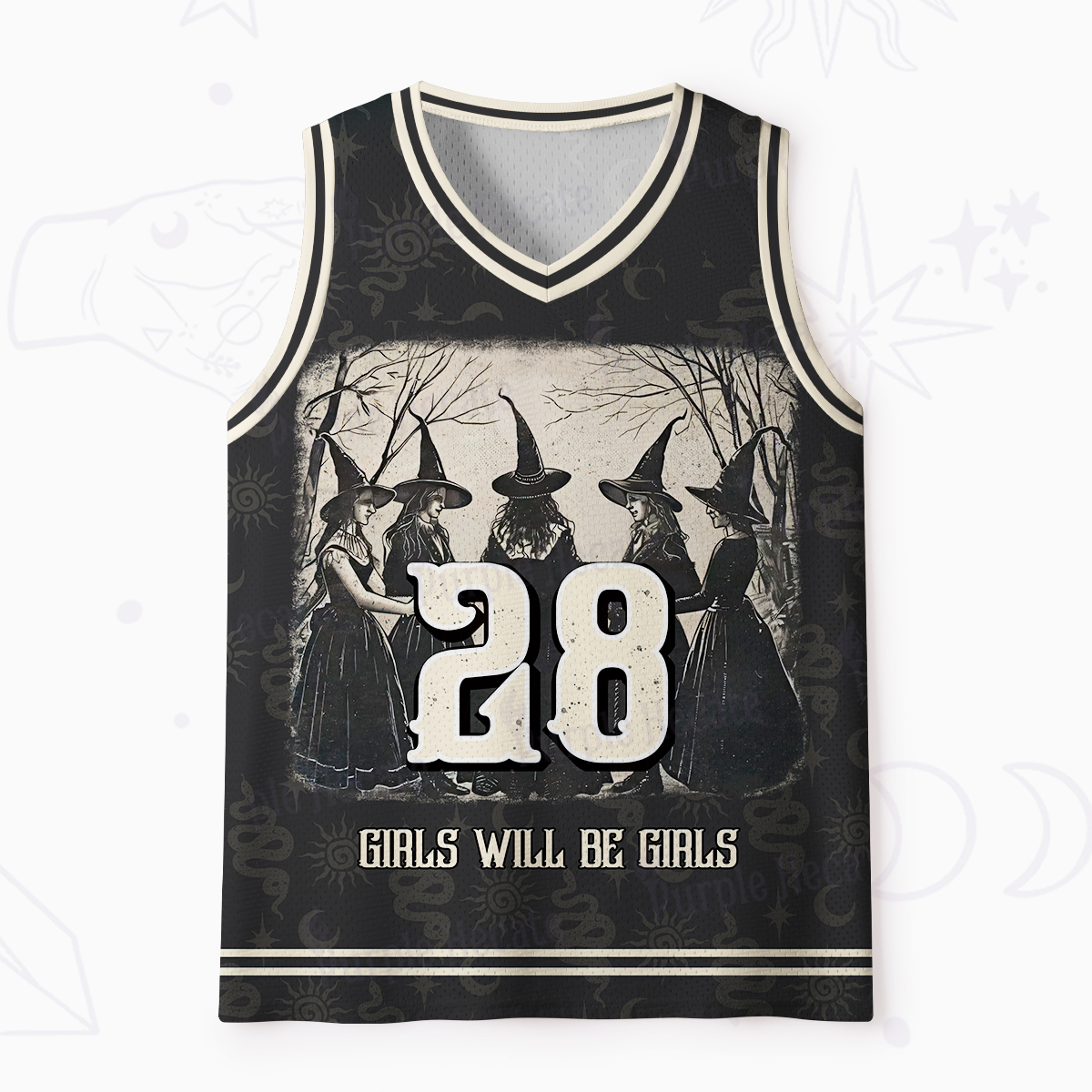 Purplehecate Girls Will Be Girls Mesh Jersey Tank Top