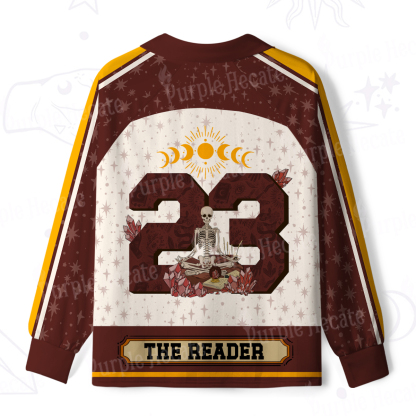 Purplehecate The Reader Guided by the Moon Long Sleeve Jersey Shirt