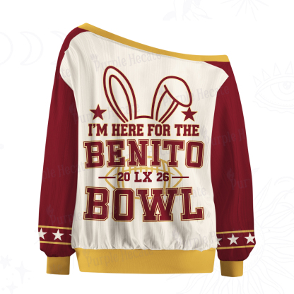 Purplehecate I’m Here for the Main Event Off The Shoulder Graphic Jersey