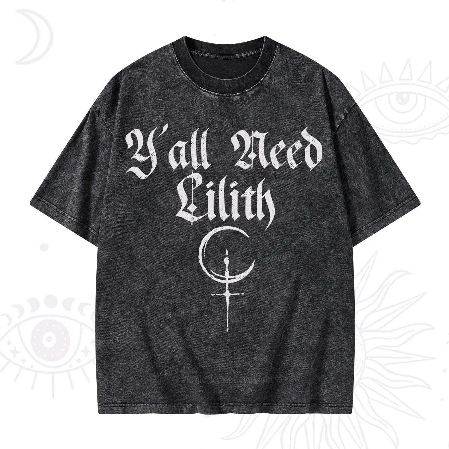Purplehecate Y'all Need Lilith Washed T-Shirt